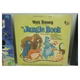 Vintage Walt Disney Vinyl Records 3ct