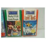 Vintage Walt Disney VHS Tapes 4ct