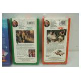 Vintage Walt Disney VHS Tapes 4ct