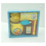 Winnie The Pooh ceramic honey pot and tea gift set (unopened)