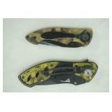 Folding pocket knives. 3" blade & 2.25" blade