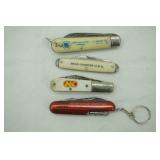 Pocket Knives 4ct