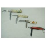 Pocket Knives 4ct