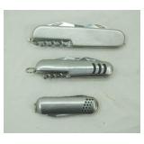 multi tool pocket knives (3ct)