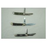 Vintage Pocket Knives (3ct)