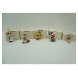 5ct Vintage "Christmas Magic" Collection Series Ornament by Grolier