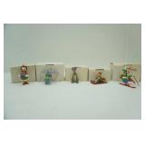 5ct Vintage "Christmas Magic" Collection Series Ornament by Grolier