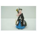Vintage Collectible Mary Poppins Porcelain Figurine. 6" tall