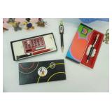 Vintage Mickey Mouse Designer Pen Sets, and Vintage Kellogg