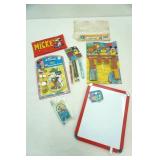 Vintage Disney Collectibles, Souvenirs and Memorabilia. Luggage Tag, variety of items