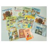 Collection of Vintage Disney Magazine, Mickey Mouse Club, Disneyland Pictorial Souvenir Book and more