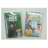 Disney VHS Tapes: Mighty Joe Young; Sleeping Beauty (unopened)