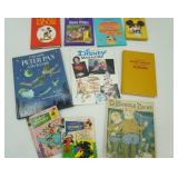 Antique "The Twinkle Twins" book (1920s); Vintage Walt Disney Mickey Mouse and Other Books