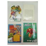 Vintage Marvel Comics, Graphic Novels: The Fantastic Four, Captain America, The Avengers Coloring Book