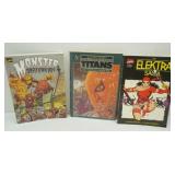 Vintage Graphic Novels (3ct) Monster Masterworks; The New Teen Titans; The Elektra Saga