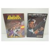 Vintage Graphic Novels (2ct) The Punisher; Nick Fury VS. S.H.I.E.L.D.