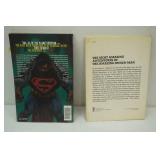Vintage Spider Man & Superman Graphic Novels (2ct) The Amazing Spiderman 1979; The Trial of Superman 1997