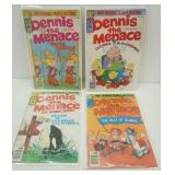 Vintage Dennis The Menace Comics (4ct) 1978/1979