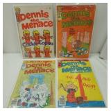 Vintage Dennis The Menace Comics (4ct)