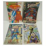 Vintage Superman Comics (4ct)