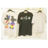 (3ct) Vintage Mickey Mouse T-Shirts. Size XL