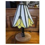 Handmade Lamp Tiffany Style Yellow Tulips