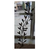 Home Decor Metal Golden Foliage Sculpture Hanging