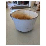 Enameled Cast Iron Cauldron or Pot