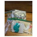 Baggie of Vintage Earrings