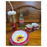 Coke Lot, Bowls, Coffee Cups, Water Bottle, Vintage Bottle