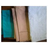 Fabric That Is NOT Cotton Blue, Brown and Gray