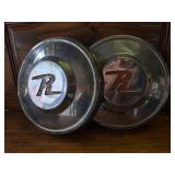 AMC Rambler "Dog Dish" Hubcaps, Likely From the Late 1950s or Early 1960s.