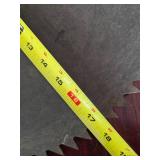 17" Saw Blade. It Is Sharp