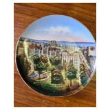 Vintage Souvenir Plate Pershing Square in LA