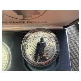 2025 Reverse Proof Morgan and Peace Silver Dollars - Two Coin Set - Spectacular Coins!