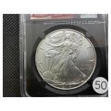 2018 1 Oz. Silver American Eagle NGC MS70 Early Releases - Perfect Grade!