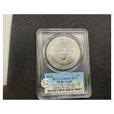 2020 1 Oz. Silver American Eagle PCGS Gem Uncirculated