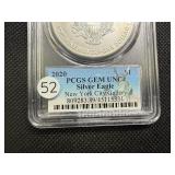 2020 1 Oz. Silver American Eagle PCGS Gem Uncirculated