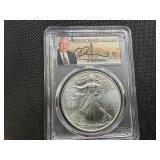 2020 1 Oz. Silver American Eagle PCGS Gem Uncirculated
