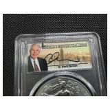 2020 1 Oz. Silver American Eagle PCGS Gem Uncirculated