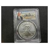 2021 Type 1 1 Oz. Silver American Eagle PCGS Gem Uncirculated