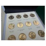 Twenty-One Brilliant Uncirculated Presidential Dollars (2007-2011) in Littleton Album