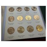 Twenty-One Brilliant Uncirculated Presidential Dollars (2007-2011) in Littleton Album