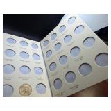Twenty-One Brilliant Uncirculated Presidential Dollars (2007-2011) in Littleton Album