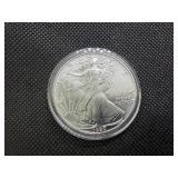 1990 BU 1 Oz. Silver American Eagle
