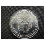 1990 BU 1 Oz. Silver American Eagle
