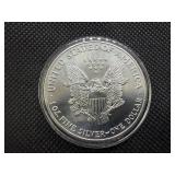 1990 BU 1 Oz. Silver American Eagle