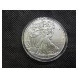 2018 BU 1 Oz. Silver American Eagle