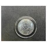 2011 BU Canadian 1 Oz. .9999 Silver Maple Leaf Coin