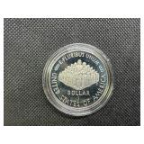 1987-S Proof "We The People" Silver Commem. Dollar